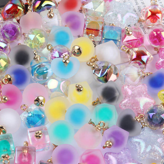 A128-Resin Pendants Mixed (9 Square Game)