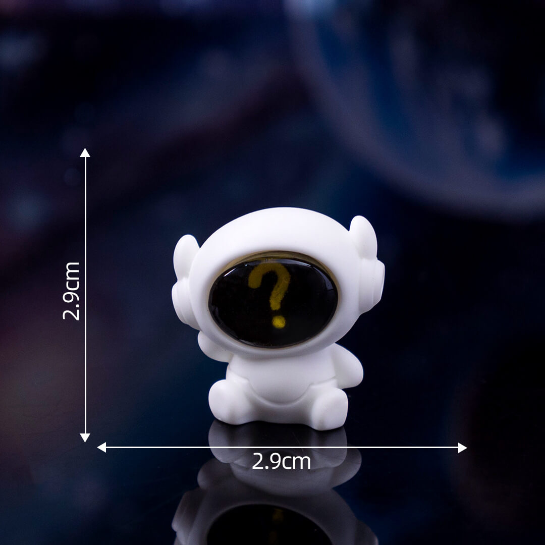 A213-Resina Lindo Astronauta Pequeño (Juego de Combinación de Colores)
