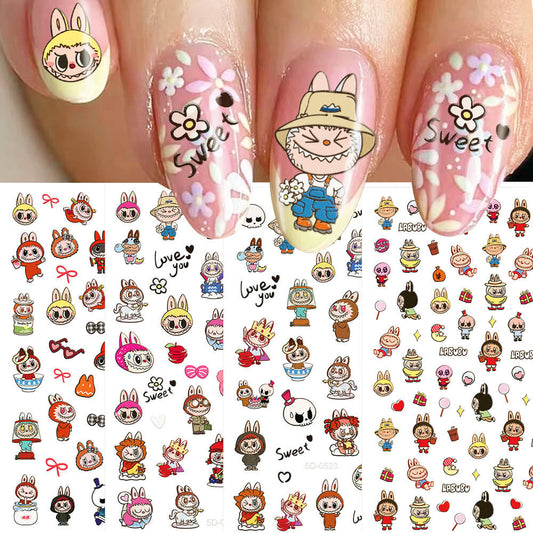 A223-BUBU Nail Sticker (Matching Game)