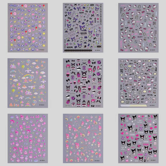 A225-RIO Nail Sticker (Matching Game)