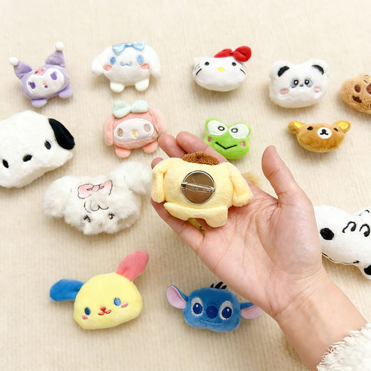 A286-Pinzas de peluche mixtas (juego de combinación de colores)
