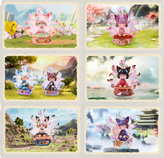 K01-Nine-Tailed Fox Girls 6 Designs(Blind Box)