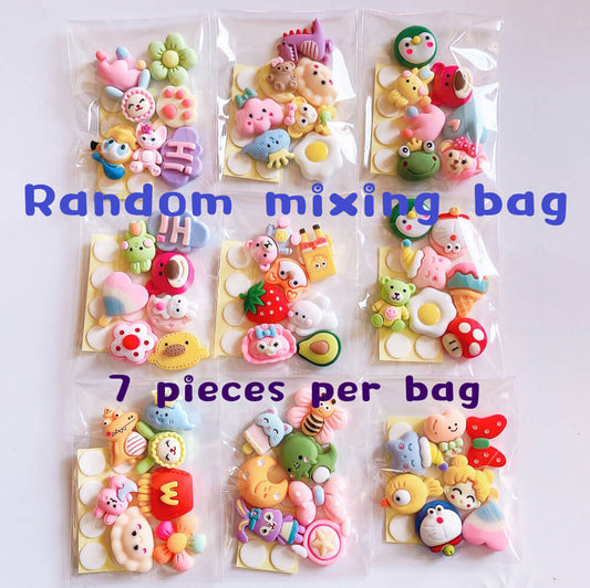A10-Resin Random Mixed Charm Bags(9 Square Game)