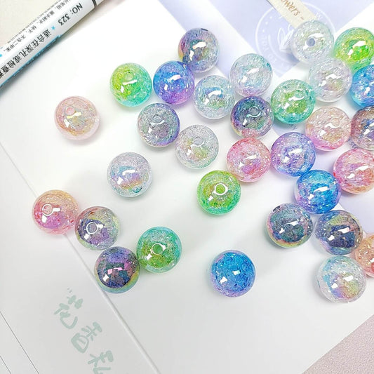 A205-(16mm) Perlas de colores explosivas (Juego del 9 en raya)