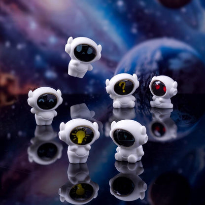 A213-Resina Lindo Astronauta Pequeño (Juego de Combinación de Colores)