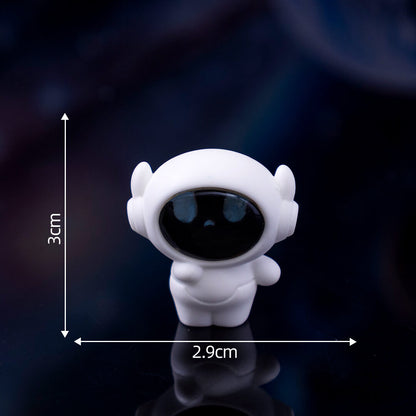 A213-Resina Lindo Astronauta Pequeño (Juego de Combinación de Colores)