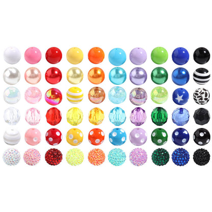 A252-20MM Cuentas acrílicas Mixtas (Juego a juego)