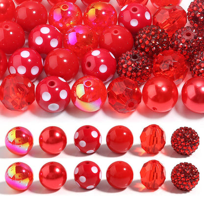 A252-20MM Cuentas acrílicas Mixtas (Juego a juego)