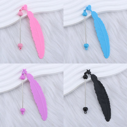 A259-DIY Beadable Feather Bookmark (Color Matching Game)