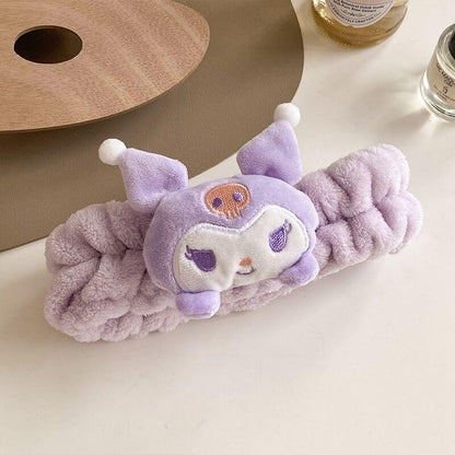 A288-Diadema de peluche surtida (Juego de combinación de colores)