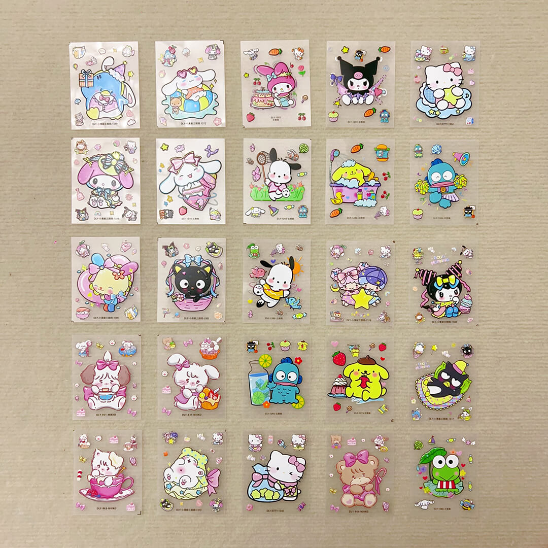 A298-Pegatinas PVE en relieve (Juego de combinación de colores)