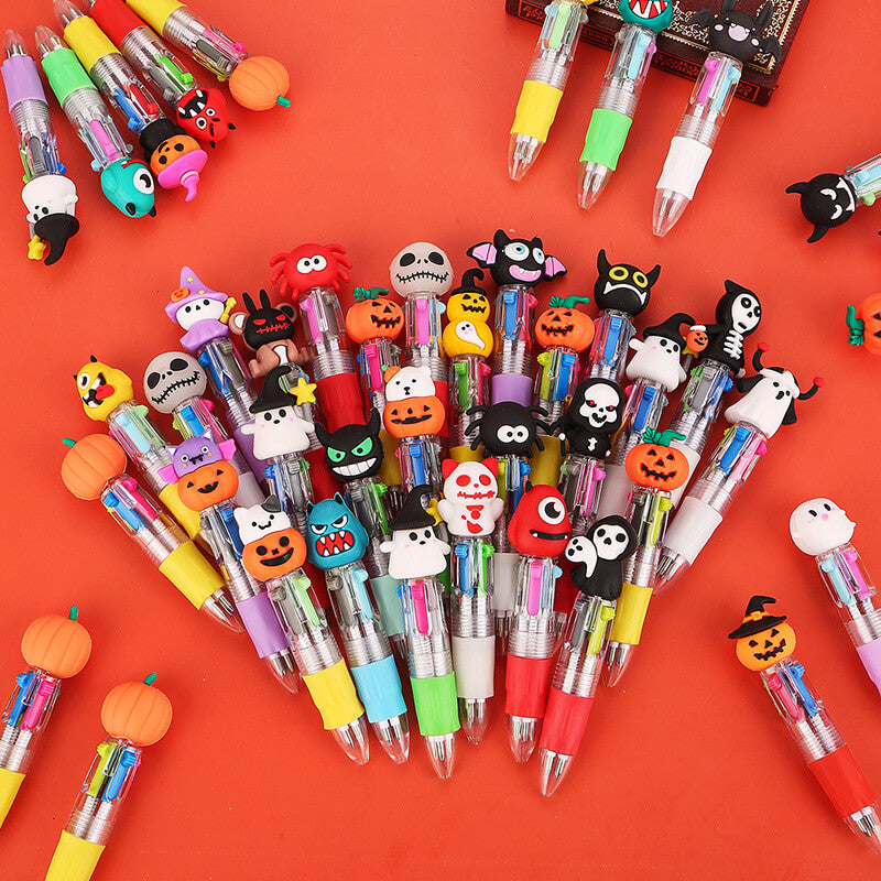 H02-Halloween Four Color Mini Pen (Cube Game)