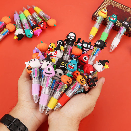 H02-Halloween Four Color Mini Pen (Cube Game)
