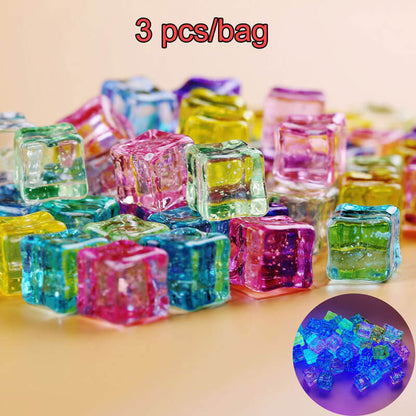 A13-Bolsas de cubo acrílico luminoso (juego de 9 cuadrados)