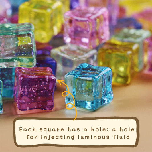 A13-Acrylic Luminous Cube Bags(9 Square Game)