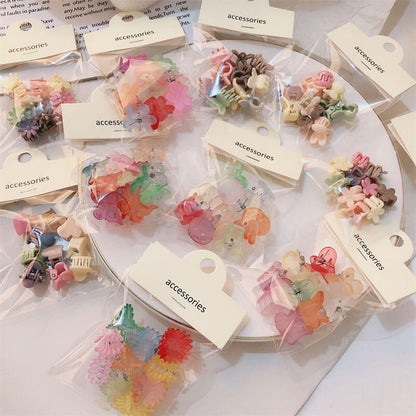 A100-レジンヘアクリップ 13デザイン（カラーマッチングゲーム）