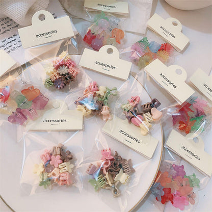 A100-レジンヘアクリップ 13デザイン（カラーマッチングゲーム）